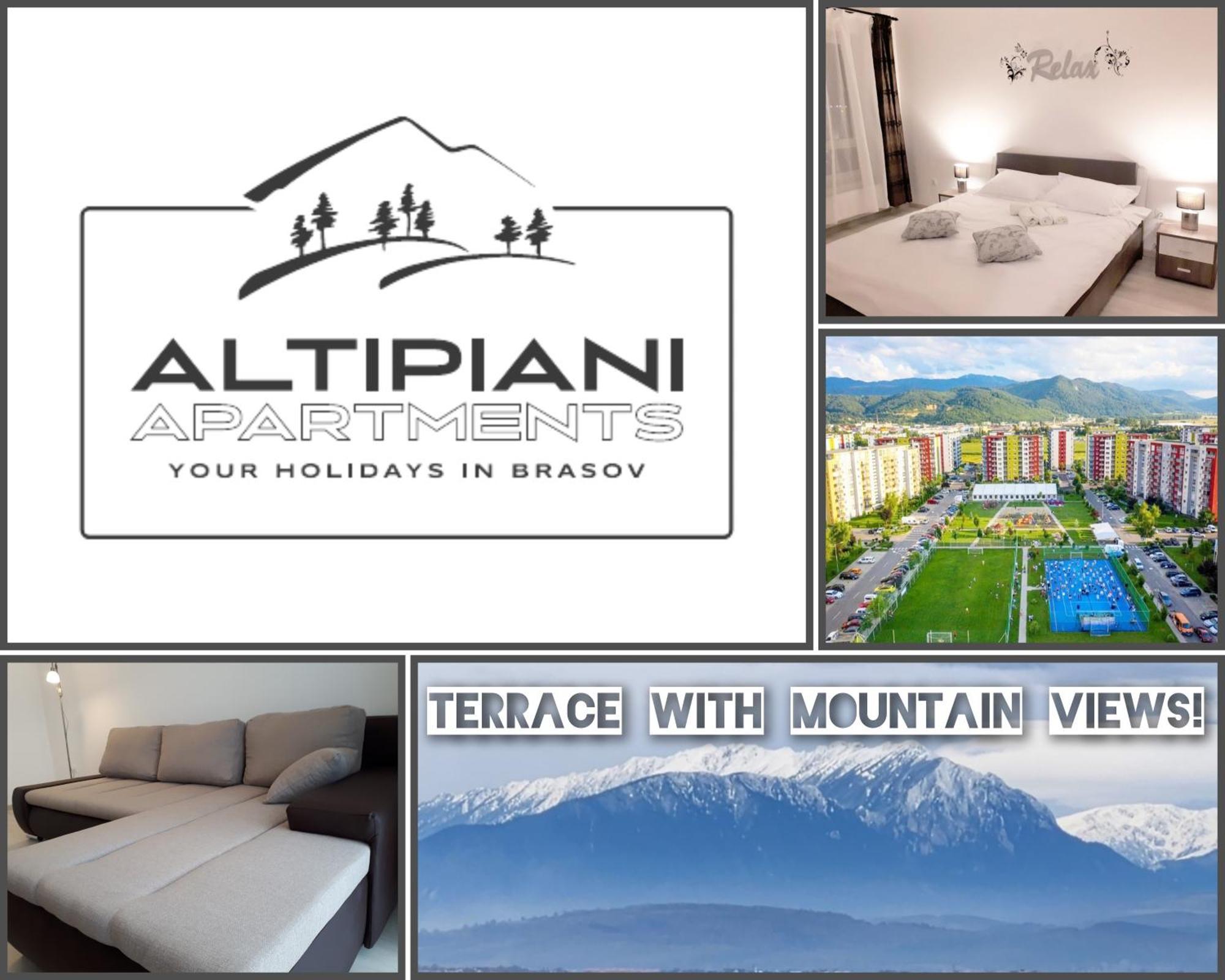 Apartment Altipiani Panoramic Braşov Dış mekan fotoğraf